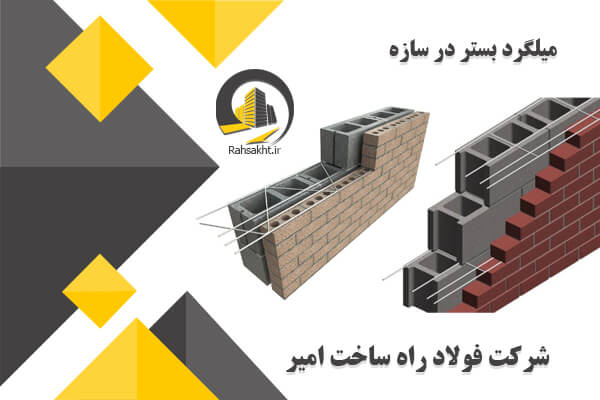 انواع میلگرد بستر