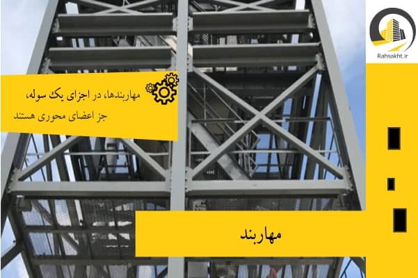 مهاربند؛ یکی از اجزای سوله